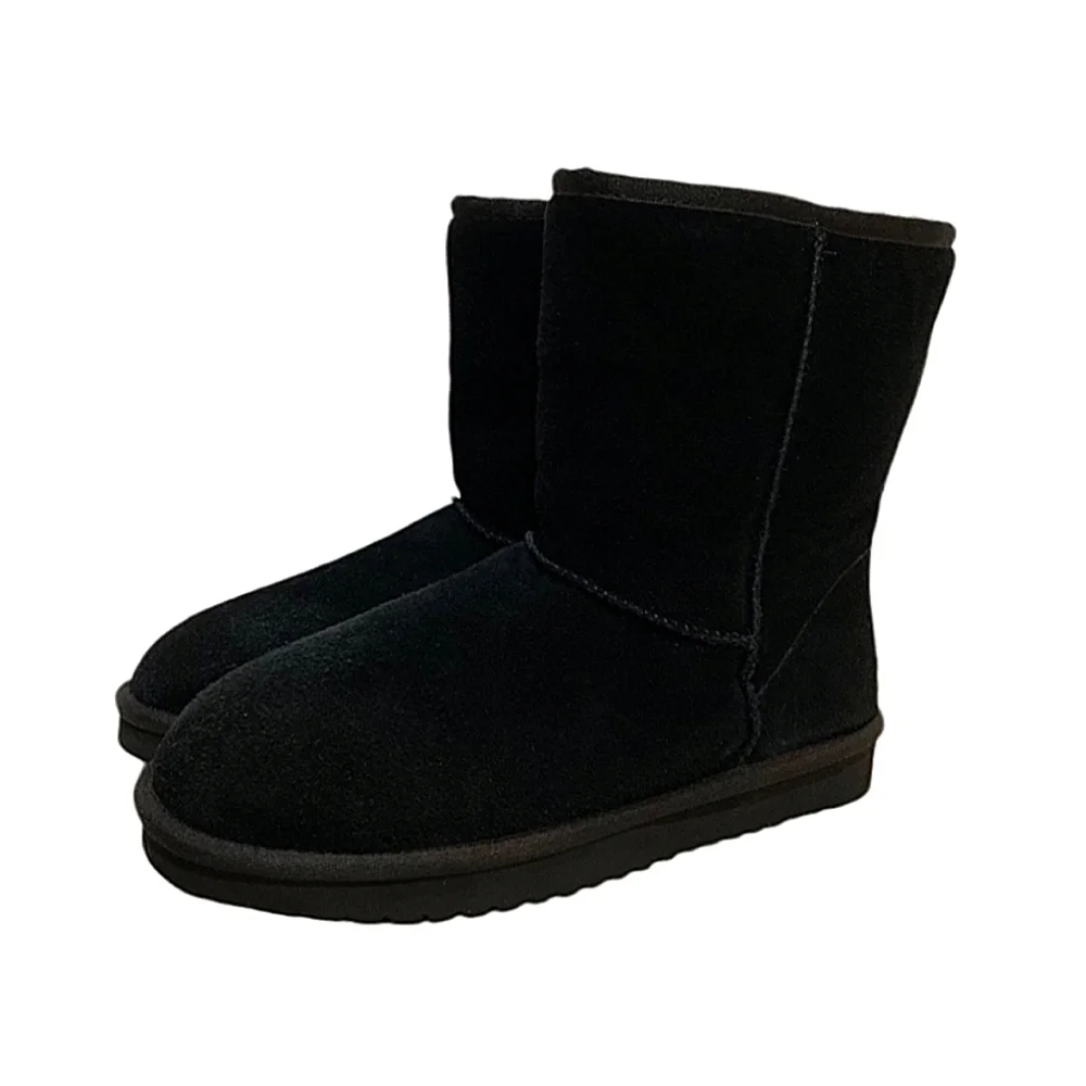 Koolaburra by UGG  Black Suede Leather Boots